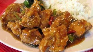 Best Authentic GENERAL TSOS CHICKEN Chinese Stir Fry Recipe [upl. by Nesyaj]