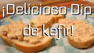 Receta Deliciosa Botana  Dip con queso de Kefir  búlgaros [upl. by Acimad]