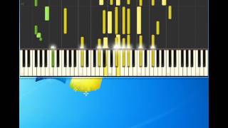 Steely Dan Fm No Static At All Piano tutorial by Synthesia [upl. by Corwin319]