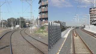 Before and After  Camp Rd and Coburg Skyrail Upfield line Melbourne [upl. by Imefulo]