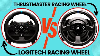 Logitech G923 vs THRUSTMASTER T300RS GT  Which Is The Best Steering Wheel [upl. by Brice630]