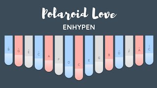 Polaroid Love  ENHYPEN  Kalimba Cover with Tabs [upl. by Grogan]