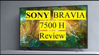 SONY Bravia television review X7500H 4K ANDROID TV [upl. by Yona]