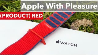 PRODUCT RED 2020 Sport Loop  Apple Watch Band [upl. by Felipe]