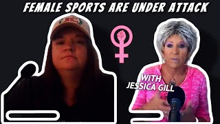 Transwoman DEFENDS womens sports Ft Jessica Gill from Jubilee jessicagillLasVegas [upl. by Noid]