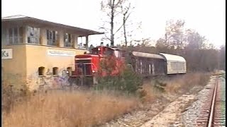 365 634 auf der Waldkraiburger Industriebahn im Einzelwagenverkehr am 8122000 [upl. by Ainafetse]