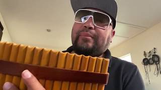 pan flute tutorial  lesson 1  how to place and blow  english version [upl. by Mills343]