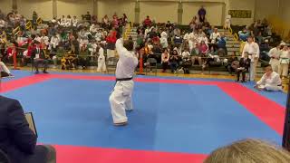 Cascade Karate Cup 2024  Matthew Rowland  Futen no Kata [upl. by Kerekes675]