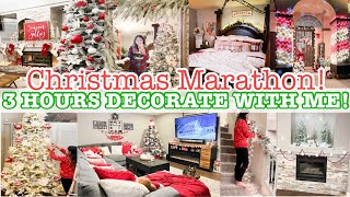 CHRISTMAS DECORATING MARATHON 2024  CHRISTMAS DECORATE WITH ME  CHRISTMAS DECORATION IDEAS [upl. by Trilbee]