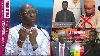 Dissolution AN Jaaraf à DIOMAYE quotKilifa Menoul Wax Dara Signéko Di Def Lénène DPGquot [upl. by Nevram]