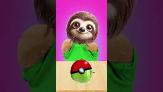 DID SHE JUST TURN INTO A LEMON SLOTH IS TAKENG NOTES 🍉 funny sloth [upl. by Fowler308]