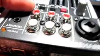 Unboxing Consola Xenyx 302 USB Behringer castellano [upl. by Seow]