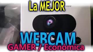 La mejor webcam ¿GAMER y económica Gadnic CW1000 [upl. by Esyle]