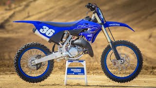 2022 Yamaha YZ125 Two Stroke TESTED  Motocross Action Magazine [upl. by Crosby183]