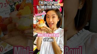 A Japanese lady shares the best seafood dish in Tsukiji Fish Market [upl. by Notnats]