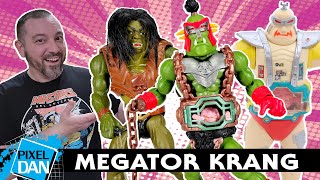 HeKrang Early Look at Walmart Collector Con Exclusive Megator Krang [upl. by Amelus]