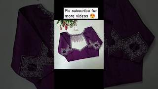 Blouse design 😍 back neck blouse designs new model blouse designs collection 😍 [upl. by Sivad]