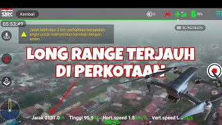 🔴LONG RANGE TERJAUH TERPECAHKAN DRONE SJRC F22 4K PRO DI DAERAH PERUMAHAN PADAT PONTIANAK [upl. by Rebhun]