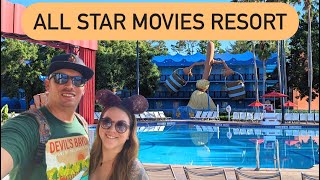 Walt Disney World All Star Movies Resort  Rooms Grounds Pools and GOOD TIMES [upl. by Rosco695]