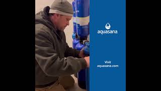 Aquasana Whole House Water Filter and SaltFree Water Conditioner diy watersolutions stayhydrated [upl. by Nabe]