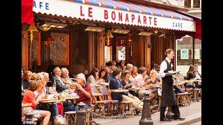 Les restaurants en France commander à la carte le menu du jour bars [upl. by Nidla822]