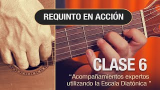 CURSO DE REQUINTO LECCIÓN6 Acompañamientos expertos utilizando la escala diatónica [upl. by Nalon]