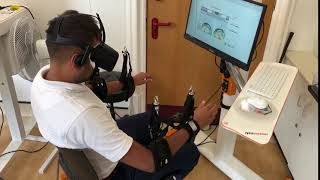 Virtual Reality Upgrade for DIEGO Arm Robot from Tyromotion [upl. by Ahsele548]