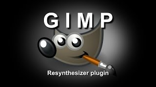 Gimp Kloonstempel en Resynthesizer plugin [upl. by Llednik]