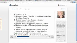 SAT Vocabulary List 3 [upl. by Sucramel]