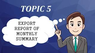 DINGTALK TOPIC 5 EXPORT REPORT OF MONTHLY SUMMARY [upl. by Lyford]