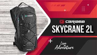 Caribee Skycrane 2L Hydration Backpack  Product Tour [upl. by Christos]