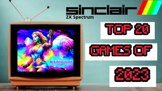 The Very BEST ZX SPECTRUM GAMES Released in 2023 ‎zxspectrum sinclairzxspectrum spectrumgames [upl. by Ocer]