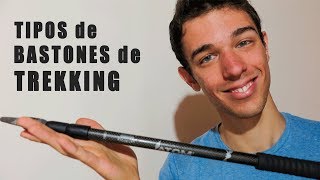 TUTORIAL DE MONTAÑA  TIPOS DE BASTONES DE TREKKING  TUTORIAL [upl. by Tada]