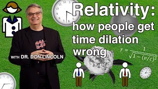 Relativity how people get time dilation wrong [upl. by Kcirederf]