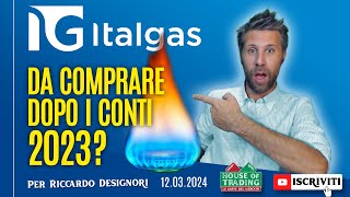 Azioni Italgas da comprare o vendere in Borsa [upl. by Hume]