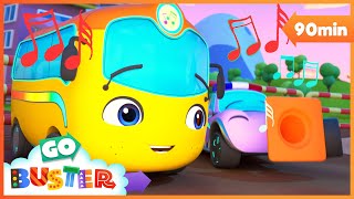 Busters Band Debut  Go Buster  Bus Cartoons amp Kids Stories [upl. by Carolus]