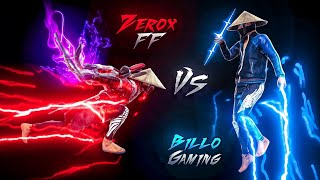 Zerox FF📲 Vs Billo Gaming📲 🇳🇵⚔️🇧🇩 [upl. by Dnamron148]