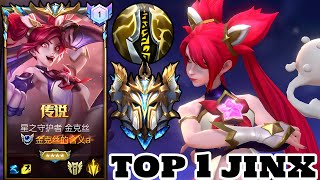 Wild Rift Jinx  Top 1 Jinx Gameplay 19kill Rank Sovereign [upl. by Anne-Corinne]