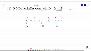 35Dimethylhexane –1 3 5trio [upl. by Trudi]