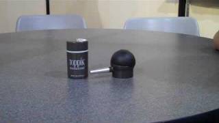 Toppik Spray Applicator HowTo [upl. by Aicilic680]