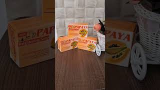 Papaya Brigtening Soap 135 gr papayasoap papayabriteningsoap sabunpapaya shopee [upl. by Maxentia]