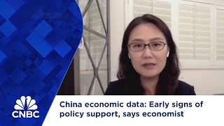 China economic data Early signs of policy support says economist [upl. by Diena]