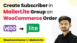 How to Create Subscriber in MailerLite Group on WooCommerce Order [upl. by Acebber]