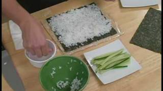 Cooking Tips  How to Roll Sushi [upl. by Euf]