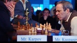 Anatoly karpov vs Garry kasparov [upl. by Onairot]