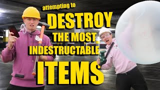 I TRIED DESTROYING INDESTRUCTIBLE ITEMS OFF AMAZON [upl. by Wiggins86]