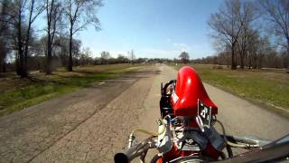 Larry Roper against his son Brent in first round at Centerville Dragway 32011 [upl. by Deaner]