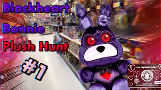 Walmart Sold Out Of FNAF Stuff ‼️ 😭 Blackheart Bonnie Plush Hunt 1 [upl. by Earb]