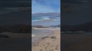 The wild beauty of Sandwood Bay one of Scotland’s most remote beaches SandwoodBay WildScotland [upl. by Aihsekyw]