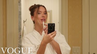 VOGUE BEAUTY SECRETS  SYDNEY’S GO TO MAKEUP LOOK [upl. by Yarazed]